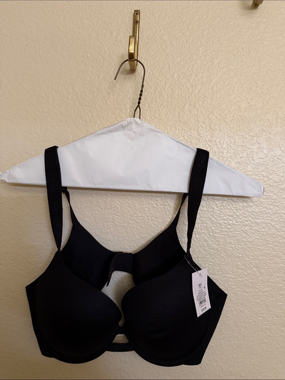 Auden Black Underwire T-Shirt Padded Bra